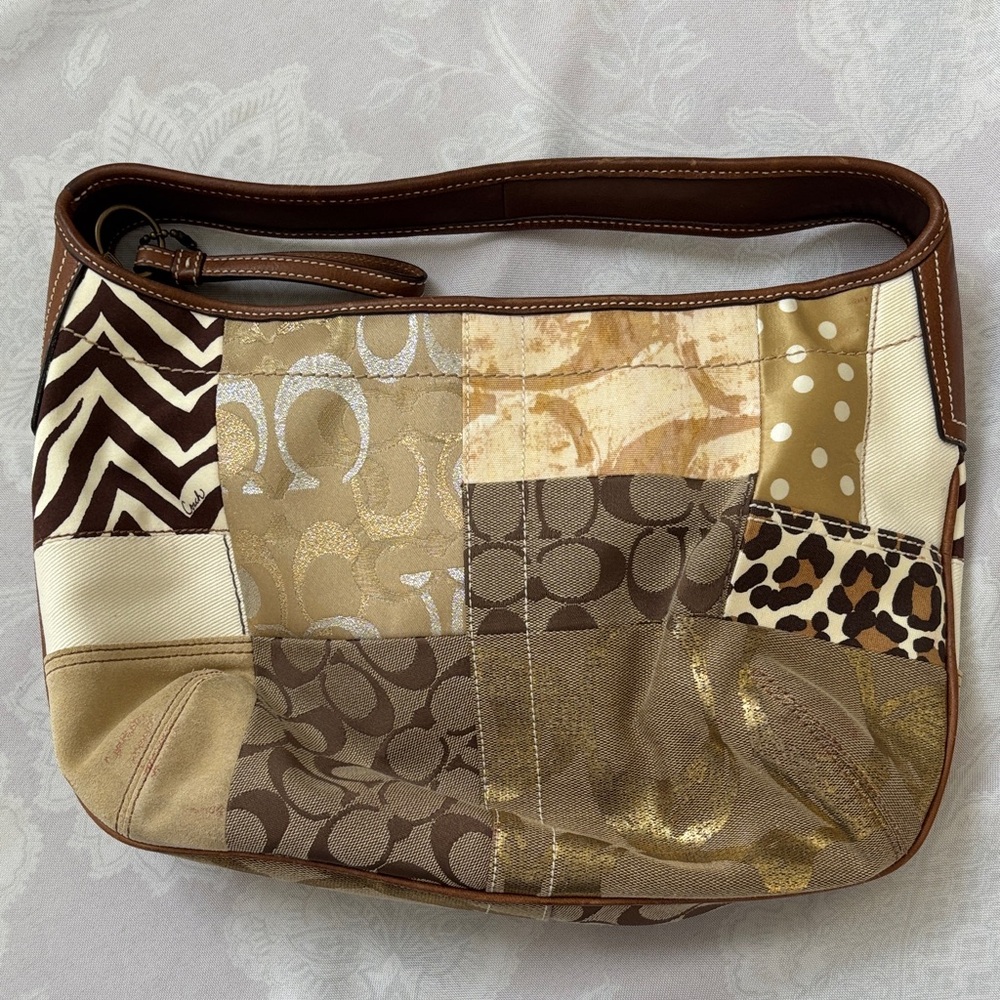 Patchwork Shoulder Bag - image 2